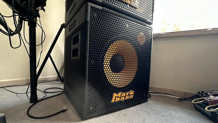 Markbass MB58R 121 Pure en MB58R 151 Pure Bass Cabs, Muziek en Instrumenten, Versterkers | Bas en Gitaar, Zo goed als nieuw, Basgitaar