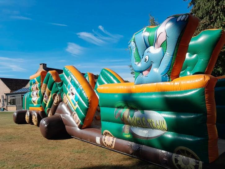 Jungle-trein stormbaan te huur, Hobby & Loisirs créatifs, Articles de fête | Location, Enlèvement ou Envoi