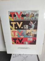 Joost Swarte 1987 speciale reprint vd  HUMO cover GESIGNEERD, Antiek en Kunst, Kunst | Litho's en Zeefdrukken, Ophalen of Verzenden