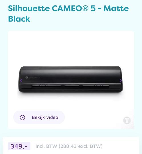 Silhouette CAMEO 5 - Matte Black, Computers en Software, Printerbenodigdheden, Ophalen