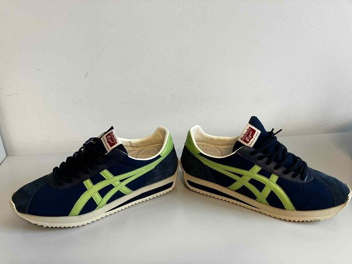 Onitsuka Tiger - MOAL 77 NM -Eu45 -Uk10-US11, Kleding | Heren, Schoenen, Zo goed als nieuw, Sneakers, Blauw, Ophalen of Verzenden