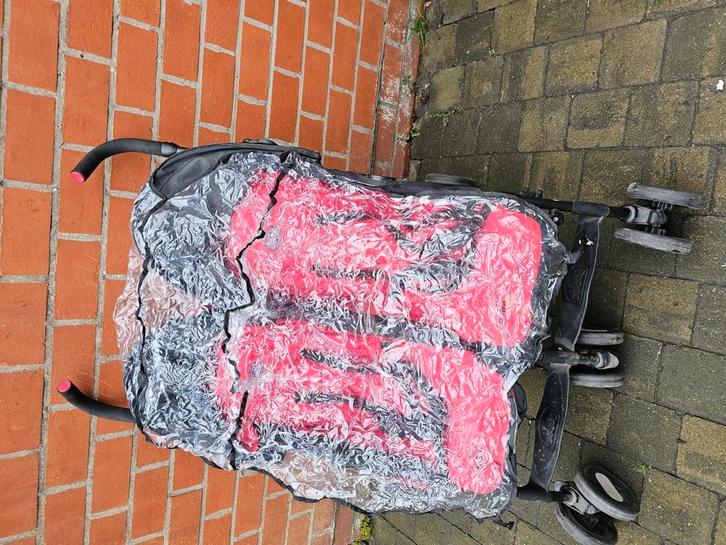 dubbele buggy, Kinderen en Baby's, Buggy's, Gebruikt, Ophalen of Verzenden