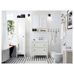 Hemnes witte badkamerzuil (Ikea), Ophalen, Minder dan 50 cm, Spiegelkast, Nieuw