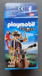Playmobil 6684 Piraat, kanon en papegaai, Kinderen en Baby's, Speelgoed | Playmobil, Complete set, Zo goed als nieuw, Ophalen