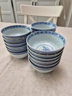 Lot de 18 bols chinois, Huis en Inrichting, Keuken | Servies, Ophalen, Gebruikt