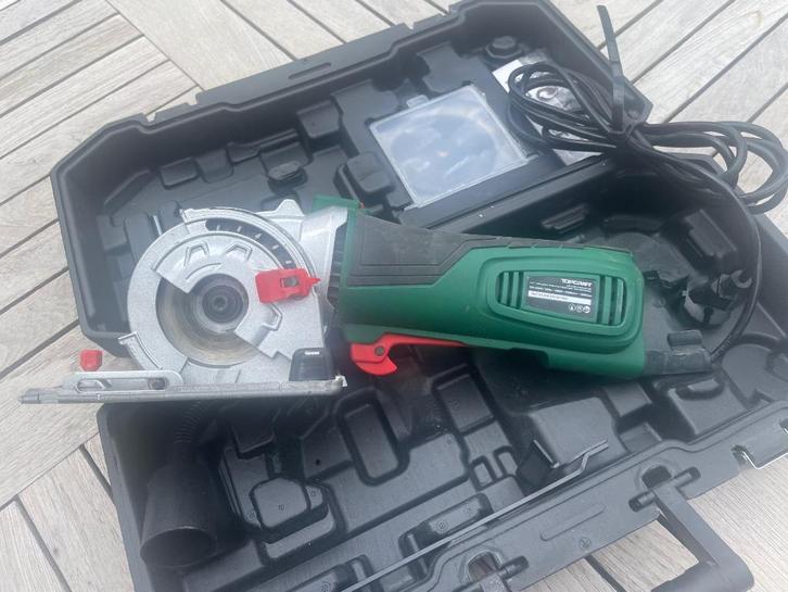 Invalzaag topcraft, Doe-het-zelf en Bouw, Gereedschap | Zaagmachines, Zo goed als nieuw, Invalzaag, Minder dan 600 watt, Minder dan 30 mm