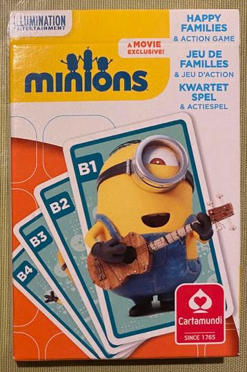 Minions kwartet spel beschikbaar voor biedingen