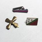 Pins Katanga / croix katanga / fixe-ruban, Verzamelen, Rijkswacht, Lintje, Medaille of Wings
