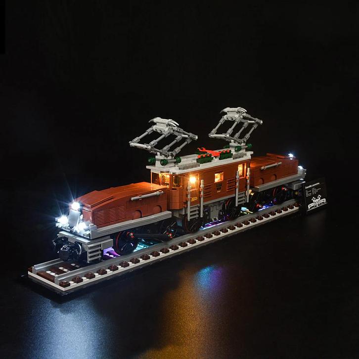 LED Verlichting voor 10277 Crocodile Locomotive Nieuw, Kinderen en Baby's, Speelgoed | Bouwstenen, Nieuw, Overige merken, Ophalen of Verzenden