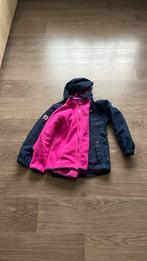 3in1 jas jack wolfskin maat 140, Meisje, Jack Wolfskin, Ophalen of Verzenden, Zo goed als nieuw
