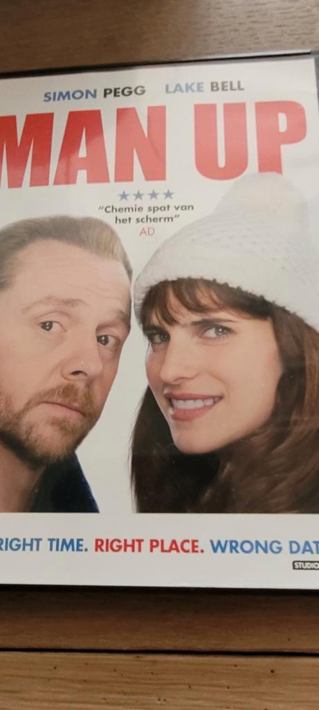 Man UP, Cd's en Dvd's, Dvd's | Komedie, Zo goed als nieuw, Romantische komedie, Vanaf 12 jaar, Verzenden