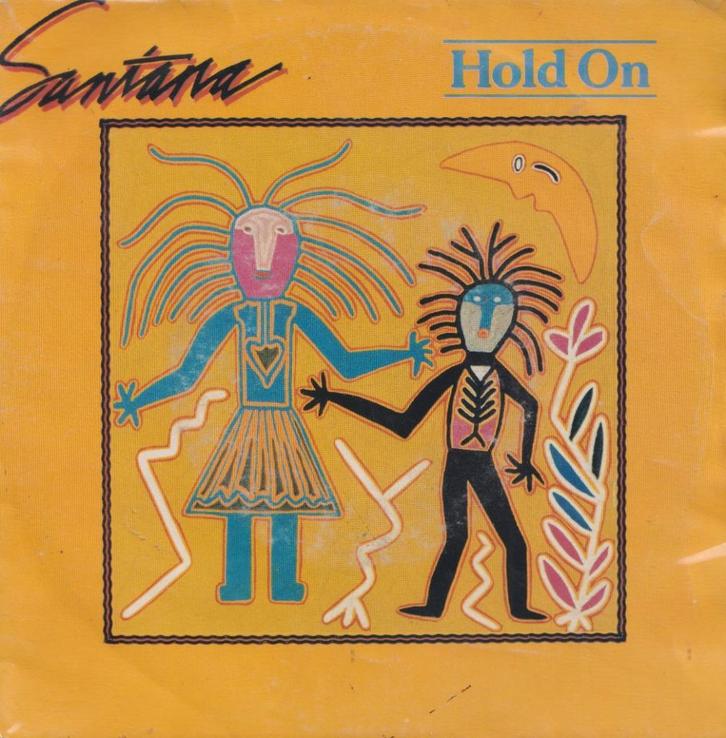 Santana – Hold on / Oxum - Single, Cd's en Dvd's, Vinyl Singles, Gebruikt, Single, Pop, 7 inch, Ophalen of Verzenden