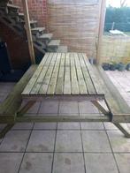 Tuintafel 100 x 200, Tuin en Terras, Picknicktafels, Ophalen, Zo goed als nieuw, Rechthoekig, Hout