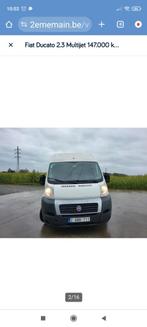 Fiat Ducato, Auto's, Bestelwagens en Lichte vracht, Stof, Zwart, Airbags, 5 deurs