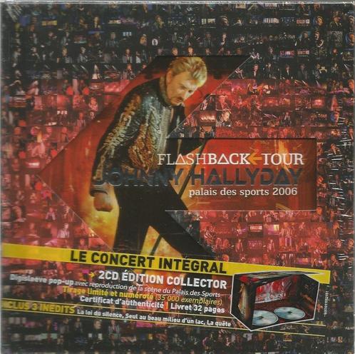 johnny hallyday : flashback tour palais des sports 2006, CD & DVD, CD | Francophone, Neuf, dans son emballage, Enlèvement ou Envoi