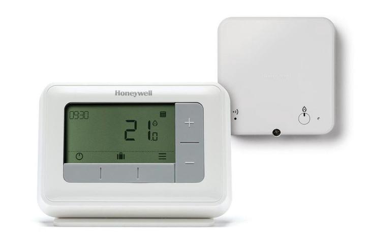 Honeywell T4R Draadloze Klokthermostaat, Doe-het-zelf en Bouw, Thermostaten, Zo goed als nieuw, Ophalen of Verzenden