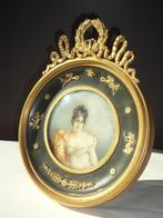 Joséphine de Beauharnais NAPOLÉON portrait miniature Empire, Antiquités & Art, Art | Peinture | Classique, Enlèvement