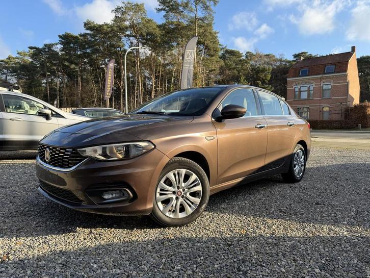 Fiat Tipo 1.6B EURO6b '16 AUTOMAAT + 12M GARANTIE, Auto's, Fiat, Bedrijf, Te koop, Tipo, ABS, Achteruitrijcamera, Airbags, Airconditioning