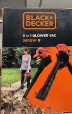Bladblazer Black & Decker, Tuin en Terras, Bladblazers, Ophalen, Handgedragen, Nieuw, Black & Decker