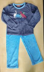 Badstoffen pyjama dino's Hema, maat 98/104, Nacht- of Onderkleding, Gebruikt, Jongen of Meisje, Ophalen of Verzenden