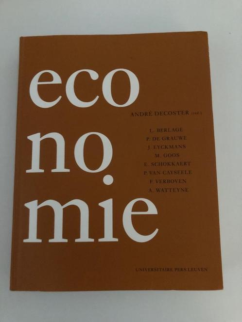 Economie - André Decoster, Livres, Livres d'étude & Cours, Utilisé, Enseignement supérieur, Enlèvement