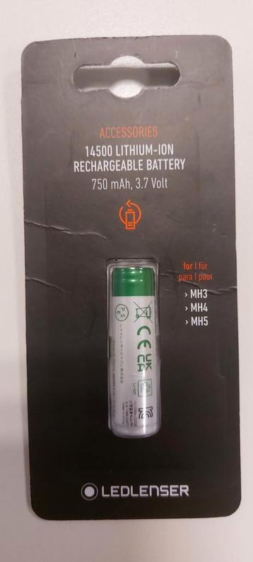 Ledlenser 14500 lithium-ion oplaadbare batterij beschikbaar voor biedingen