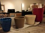 4 flower pots, Tuin en Terras, Bloempotten, Ophalen
