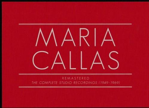 MARIA CALLAS, Cd's en Dvd's, Cd's | Klassiek, Zo goed als nieuw, Opera of Operette, Classicisme, Boxset, Ophalen