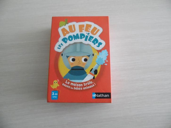 AU FEU LES POMPIERS          NATHAN, Enfants & Bébés, Jouets | Éducatifs & Créatifs, Comme neuf, Enlèvement ou Envoi