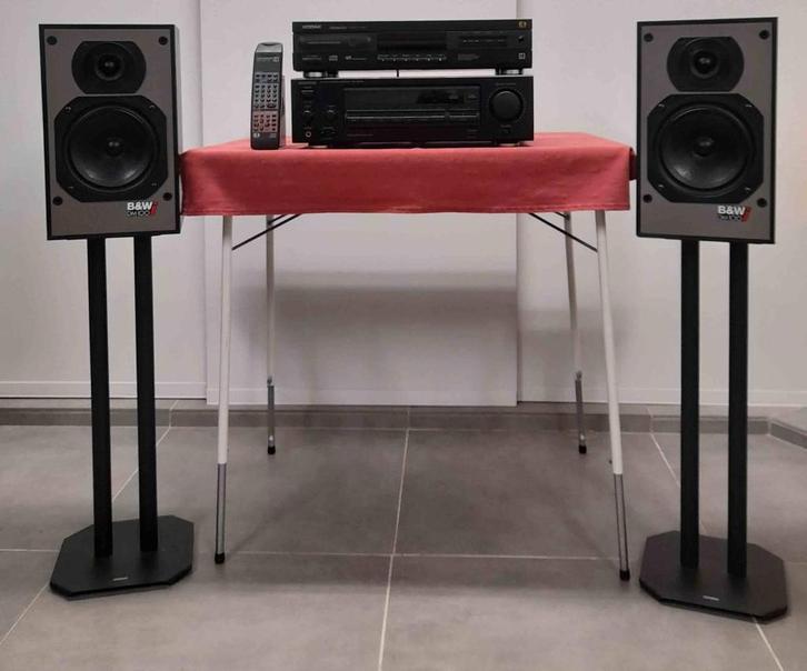 Kenwood receiver+Kodac CD speler+B&W luidsprekers, Audio, Tv en Foto, Stereoketens, Zo goed als nieuw, Ophalen of Verzenden