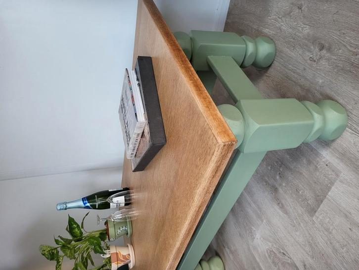 Opgeknapte salontafel, Huis en Inrichting, Tafels | Salontafels, Zo goed als nieuw, Ophalen