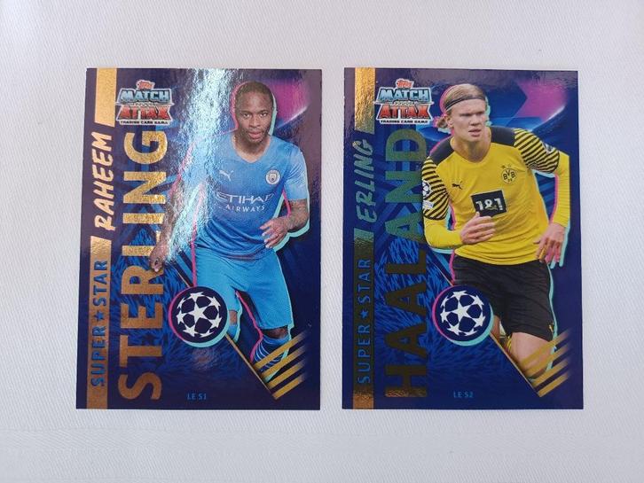 Kaarten Champions League 2021-2022 - Match Attax, Hobby en Vrije tijd, Stickers en Plaatjes, Zo goed als nieuw, Meerdere plaatjes