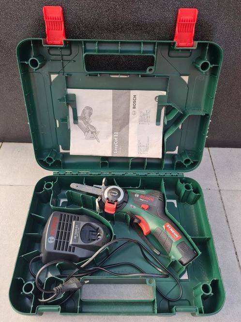 Bosch EasyCut 12 Accu micro-kettingzaag, Tuin en Terras, Hand-tuingereedschap, Zo goed als nieuw, Overige soorten, Ophalen of Verzenden