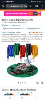 Elastieken voor krachttraining, Sport en Fitness, Fitnessmaterialen, Ophalen, Nieuw, Rug, Weerstandband