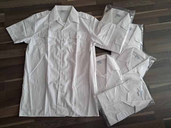 Elanco, overhemd (uniform) wit, mt 42,  NIEUW, Kleding | Heren, Overhemden, Nieuw, Halswijdte 41/42 (L), Wit, Ophalen of Verzenden