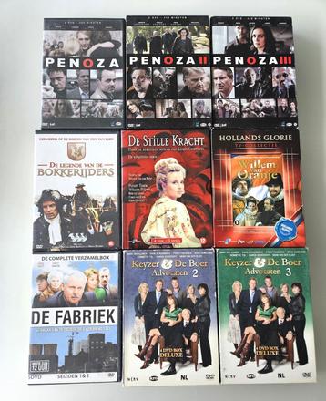 lot met Hollandse TV series, Enlèvement ou Envoi