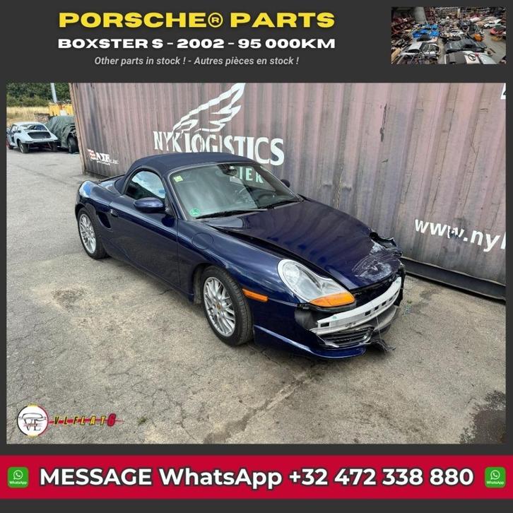 2002 Boxster S onderdelen, Auto-onderdelen, Overige Auto-onderdelen, Oldtimer onderdelen, Porsche, Gebruikt, Ophalen
