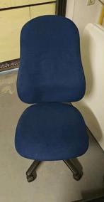 Fauteuil de bureau bleu, Maison & Meubles, Enlèvement, Utilisé, Bleu, Chaise de bureau