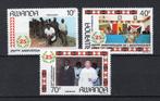 RWANDA 1301/1303 MNH 1987, Postzegels en Munten, Ophalen of Verzenden, Postfris, Postfris