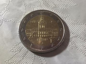 Gebruikte Duitse J herdenkingsmunt van 2 euro 2018.  beschikbaar voor biedingen