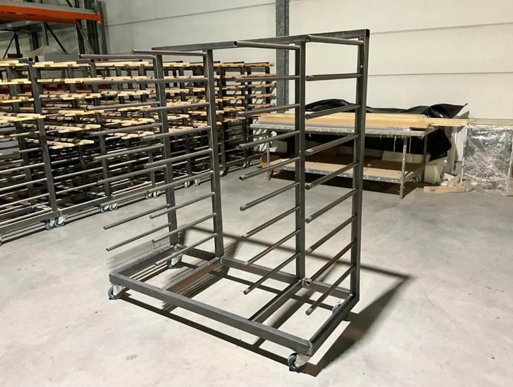 Draagarmwagen – droogarmkar (meerdere stuks), Zakelijke goederen, Kantoor en Winkelinrichting | Magazijn, Stelling en Opslag, Ophalen of Verzenden