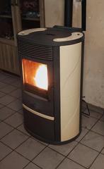 pelletkachel edilkamin iris plus 8.5 kw, Huis en Inrichting, Ophalen, Zo goed als nieuw, Overige brandstoffen, Pelletkachel