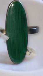 1 bague argent + cabochon en Malachite vintage (70/80) neuve, Bijoux, Sacs & Beauté, Neuf, Femme, Argent, Vert
