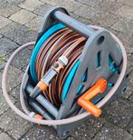 Gardena haspel met slang.  30 meter slang., Ophalen, Zo goed als nieuw, Tuinslanghaspel
