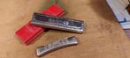mondharmonica's, Muziek en Instrumenten, Blaasinstrumenten | Mondharmonica's, Ophalen, Gebruikt, Met koffer of doosje, C-mondharmonica