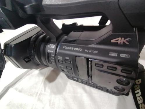 Caméra Panasonic 4K Professionnelle HC-X1000, TV, Hi-fi & Vidéo, Caméscopes numériques, Comme neuf, Caméra, Panasonic, 20x ou plus