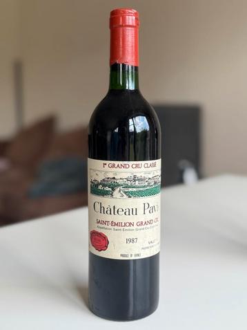 Château Pavie, 1er Grand Cru Classé, millésime 1987 (750ml) beschikbaar voor biedingen