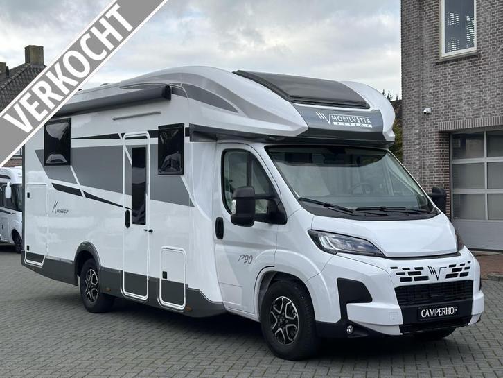 Mobilvetta Design Krosser 90, Heavy chassis, Caravans en Kamperen, Mobilhomes, Bedrijf, Half-integraal, Overige merken