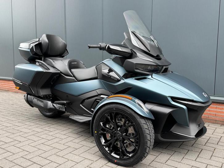 DEMO Can Am Spyder RT Limited Model 25 - Mineral Blue BELGIE, Motoren, Quads en Trikes