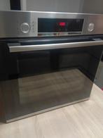 Multifunctionele 4D warmeluchtoven BOSCH + Phyrolise, Hete lucht, Zo goed als nieuw, Oven met grill, Inbouw